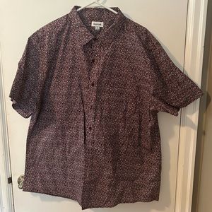 Haggar men XXL button up shirt sleeve no visible flaws